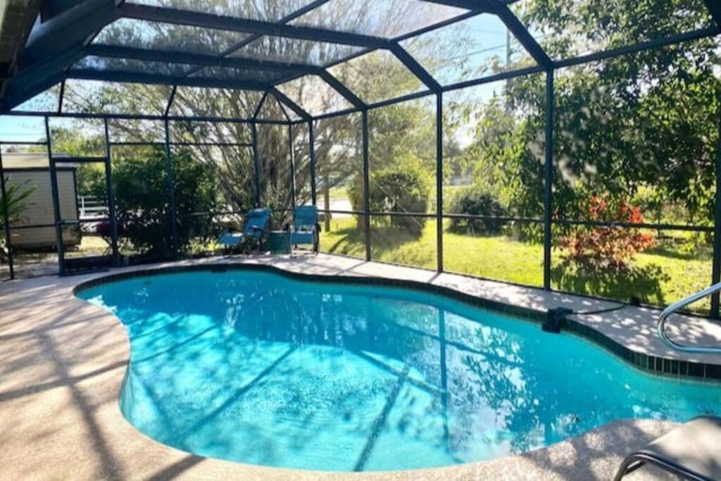 Heated Saltwater Pool Home Minutes To Beach Englewood Kültér fotó